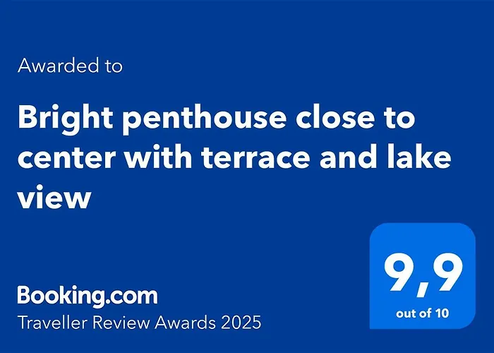 Bright Penthouse Close To Center With Terrace And View