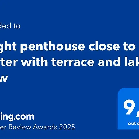 Bright Penthouse Close To Center With Terrace And View